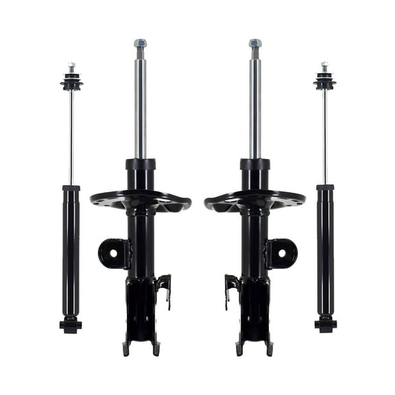 Front Suspension Bare Strut-Rear Shock Absorber For 2010-2015 Toyota Prius
