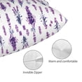 thumbnail image 3 of Balery Lavender Flowers Funda de Cojín Estampada, Regalos para Mujeres, Regalos de Amor para Ella, Regalos para Novia o Esposa, Funda de Almohada-16"x24", 3 of 6