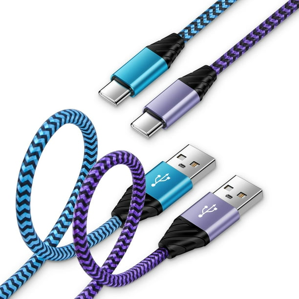 Android Auto USB C Cable Type C Charger USB Data Transfer Cable Fast