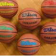 thumbnail image 6 of Wilson Evolution Indoor Game Basketball - Black, Size 7 - 29.5", 6 of 6