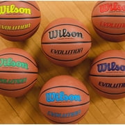 Wilson Evolution Indoor Game Basketball - Black, Size 7 - 29.5