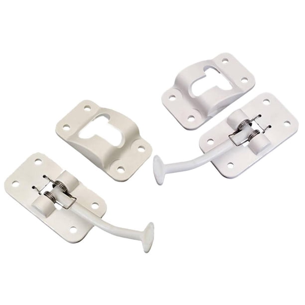 Pestillos para portones de puertas,Pestillos de sujeción de puerta Pestillos de puerta de RV Keeper,Pestillo de puerta con soporte de alta dureza y resistente,Repuestos universales para