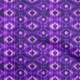 thumbnail image 1 of oneOone Viscose Tissu Violet Ikat Robe Tissu Tissu Imprimé par la Cour 42 Pouces de Large, 1 of 4