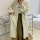 thumbnail image 3 of Suéter abrigo Europa América estilo perezoso ocio medio largo masa giros diseño grueso tejido cárdigan suéter mujeres abrigo mujeres, 3 of 6