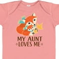 thumbnail image 4 of Inktastic Aunt Loves Me Woodland Fox Boys or Girls Baby Bodysuit, 4 of 5