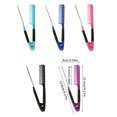thumbnail image 3 of Travel Friendly Hair Styling Straightening Comb Home Hair Straightening Brush Comb Quick Styling Parting Comb for Women, 3 of 9