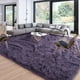 thumbnail image 1 of Alfombra grande Shaggy Merelax, 24 x 305 cm, felpa gris y violeta, 1 of 6