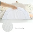 thumbnail image 5 of The Peanutshell Tummy Time Baby Play Mat & Lovey Security Blanket Set for Babies, Safari Elephant, 5 of 7