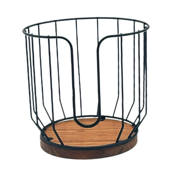 yuksok Coffee Holder Coffee Paper Storage Rack for Kitchen Countertop black