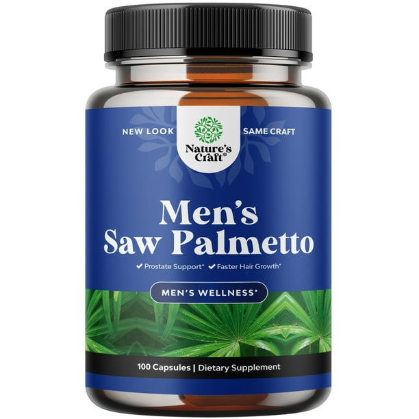 Saw Palmetto for Men with Beta Sitosterol Saw Palmetto Extract