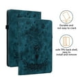 thumbnail image 4 of Dteck Case for Lenovo Tab M9 (1st Generation, 2023 release), Embossed Butterfly PU Leather Card Holder Folio Cover with Stylus Loop, Multiple Viewing Angles Stand Protective Shell,Blue, 4 of 7