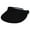 Black, variant on TOP HEADWEAR Mens Womens Sun Protection Sports Cotton Twill Clip On Golf Tennis Visor, Black