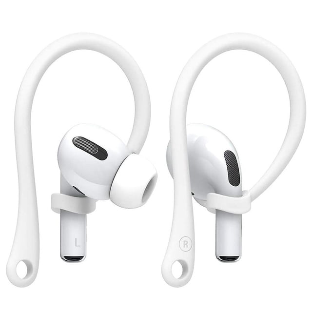 pares de ganchos para la oreja diseñados para Apple Airpods, diseñados para Airpods Pro y diseñados para Airpods 1 y 2, antideslizantes, diseño ergonómico, construcción de TPU duradera