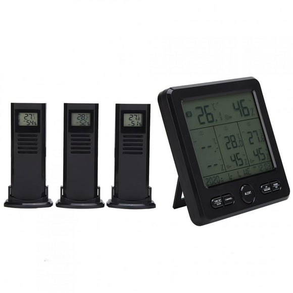 Thermometer,TS‑6210 Digital Wireless Weather Meteorological Thermometer Outdoor Sensor Convenient Use
