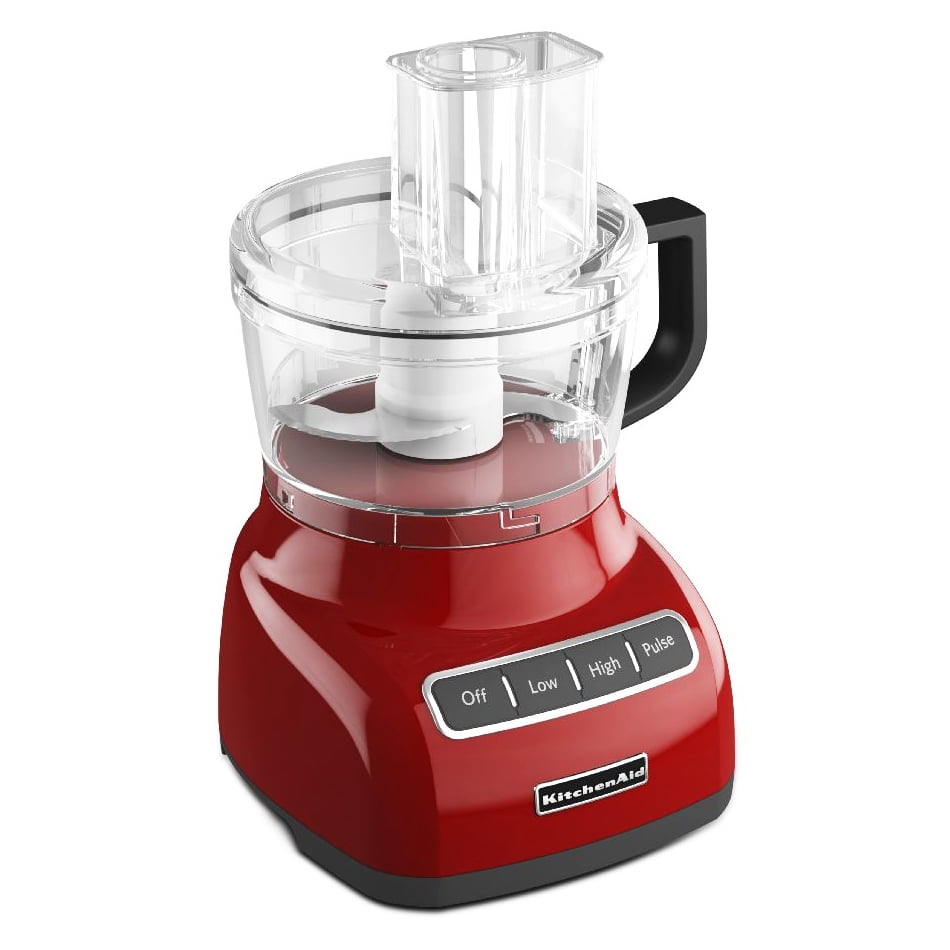KitchenAid KFP0711ER Empire Red 7Cup Food Processor