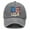 Gray, variant on Patriotic USA Baseball Cap with Embroidered US Flag - 4th of July & Independence Day Celebration Hats Navy