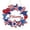 #2, variant on FastXmas 4th of July Decoration, Wooden Welcome Wreath For Front Door Red White And Blue Star Sign Patriotic Memorial Day Porch Wall Door Outside 250th Anniversary Decor(12*12 In)