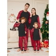 thumbnail image 1 of 2023 New Christmas Family Pajamas Set Mom Dad Kids Baby Matching Outfits Elk Print Cute Sleepwear Xmas Family Look Clothing Sets, 1 of 4