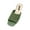 Green, variant on Heeled Sandals For Women Square Open Toe Heeled Chunky Block Low Heel Slip On Slides Women's Breathable Chunky Square To Sandals Yellow Women Sandal