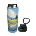 thumbnail image 2 of Fotbe Pasture Cow Pattern 18 Oz Sports Insulated Kettle Vacuum Cup Stainless Steel Travel Mug Cup Thermal Flask,Insulated Kettle for Cycling Gym Basketball Outdoor, 2 of 7