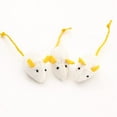thumbnail image 5 of 3-200 Pcs Rattle Cat Mouse Toys Also Prefilled Catnip Faux Fur Cat Toys Interactive Cat Game Catnip Toys for Cats Pet Products, 5 of 10