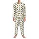 thumbnail image 3 of Balery Cute Little Bee Pijama para Hombre de Dos Piezas con Manga Larga, Conjunto de Dormir y Descanso Suave con Bolsillos-X-Large, 3 of 7