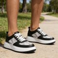 thumbnail image 4 of Chaussures Décontractées Talon Épais Rehausse Design Moderne à Enfiler Chaussures Confortables Bout Rond pour Couple Usage Quotidien, 4 of 4