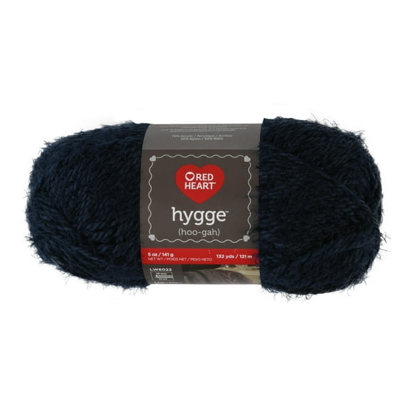 Red Heart® Hygge™ #5 Bulky Acrylic-Nylon Yarn, Indigo 5oz/141g, 132 Yards