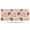 Pioneer Flower Floral-1, variant on Pioneer Flower Floral Print Pattern Bathroom Rugs Mat, Non Slip Microfiber Bathroom Rug with Rubber Backing, Soft Mats for Bathroom Floor Tub Shower, 17"x27"
