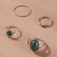 thumbnail image 6 of Simple Fashion Alloy Ring For Women In Gold Or Silver Tone Geometric Resin Jewelry For Everyday Style GiftIdea, 6 of 6