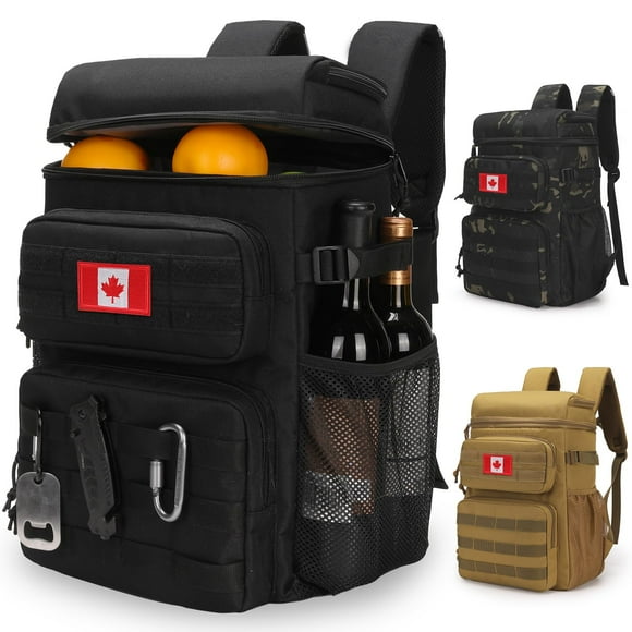 Tactical Backpack Cooler,Soft Lightweight Leakproof Cooler Backpack,Insulated Cooler Bag,Portable Soft Cooler Bag Waterproof for
