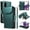 Green, variant on for Samsung Galaxy S20 Case with 11 Card Slots & 2 Cash Pockets for Woman Man,PU Leather Flip Kickstand Folio [RFID Blocking] Wallet Case, Wrist Strap Magnetic Clasp Protective Cover,Purple