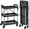 thumbnail image 3 of Carrito utilitario plegable YITAHOME, 240 kg, 3 niveles con ruedas, 3 of 8