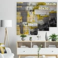 thumbnail image 5 of Design Art - Grey and Yellow Blur Abstract, 5 of 5