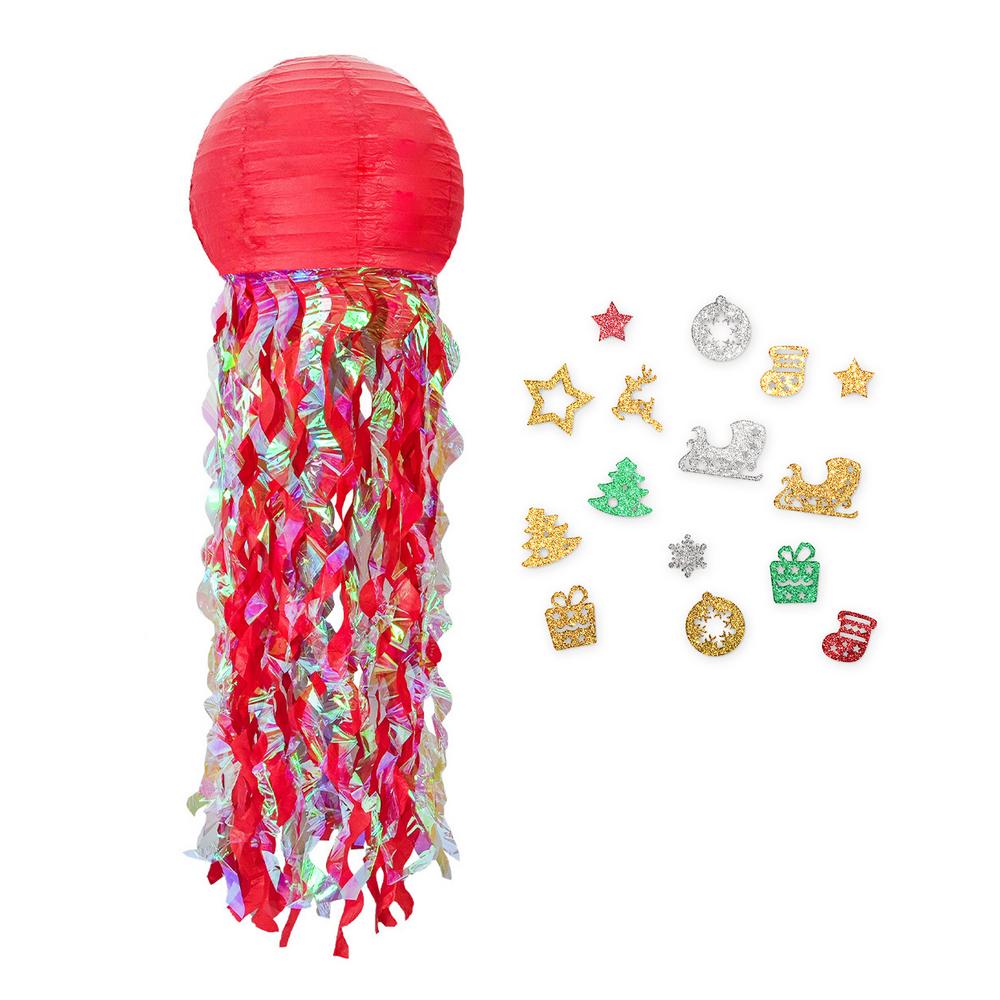 Lacyie Jellyfish Paper LanternChristmas Theme Hanging Paper Lantern