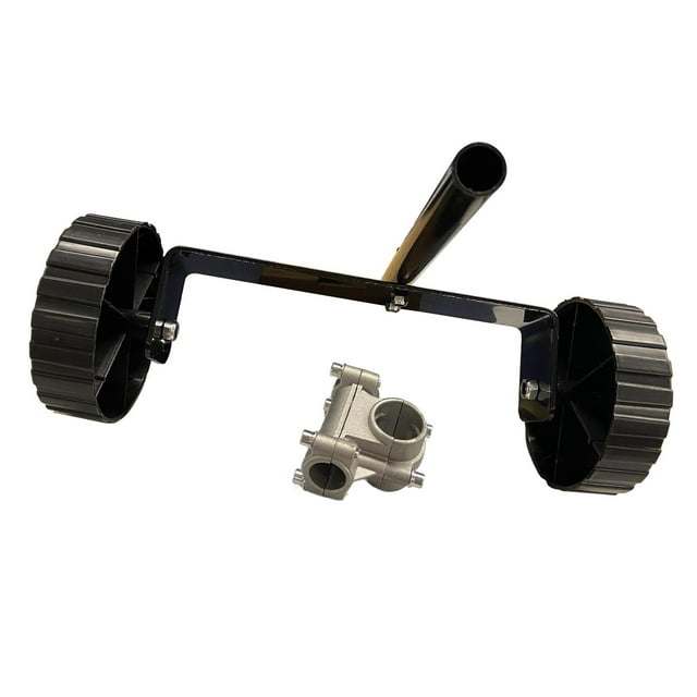 Colaxi Roues de Désherbage Universelles Outil de Désherbage Roues Auxiliaires Réglables pour Tondeuse à Ficelle à Pousser Tondeuse à Weed Mangeur de Weed Diamètre de Trou 26 mm