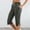 01 Dark Gray, variant on Weiqiqre Wide Leg Pants Woman Summer Casual Workout Capri Yoga Pants Straight Leg Exercise Lounge Pants with Pockets
