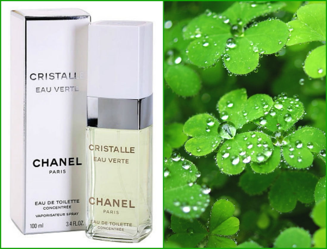 varsel horisont Afstå Chanel Cristalle Eau Verte EDT Spray Refreshing Fragrance for Women - 3.4  oz - Walmart.com
