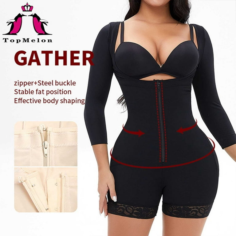 Womens Full Body Shaper Plus Size Spandex Firm Trainer Corset
