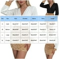 thumbnail image 3 of Mceream Women's Sequin Patchwork Bodycon Mini Dress, V-Neck Wrap Top, Sparkly Glitter, Club, Night Out, Party, Prom White L, 3 of 7