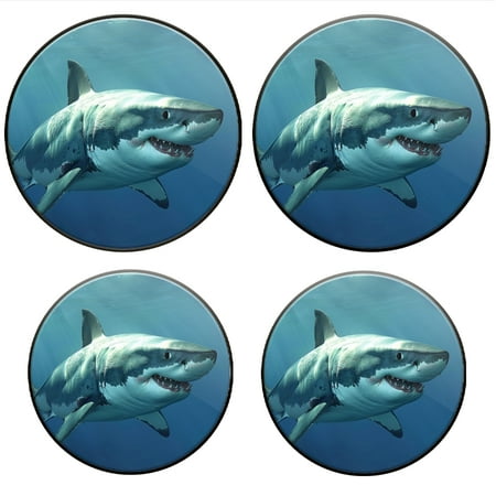 

Bahomeck Electric Stove Burner Covers Set Of 4 Angry Great White Shark In The Sea Metal Gas Stove Burner Covers Protecting Gas Stoves 8 Inch And 10 Inch