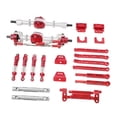 thumbnail image 3 of Yinanstore RC Car Accessory Driveshaft Modified Replaces Front and Rear Shock Absorbers Tie Rod Mount for 1:12 MN82 MN82Pro Modification red, 3 of 8