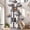 Light Gray, variant on Globlazer 80" Large Cat Tree Tower for Large Cats with 2 Cat Condo Hammock, 6 Scratching Posts for All Indoor Cats, Dark Grey