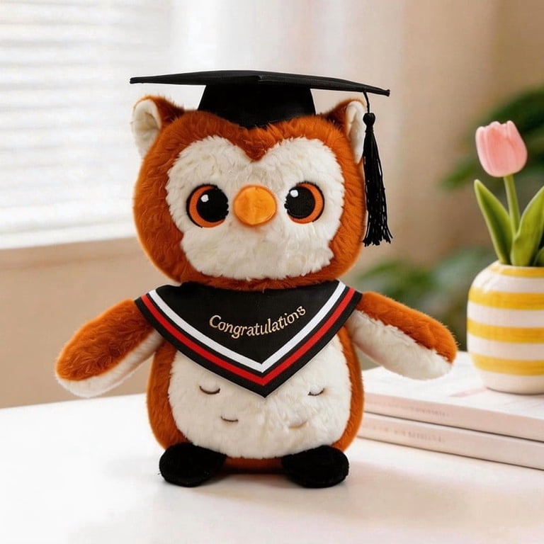 2026 Graduation Gifts,9.05 Inch Cute Owl Graduation Plush Toy with
