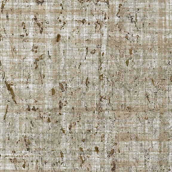 Kenneth James Samal Taupe Cork Wallpaper