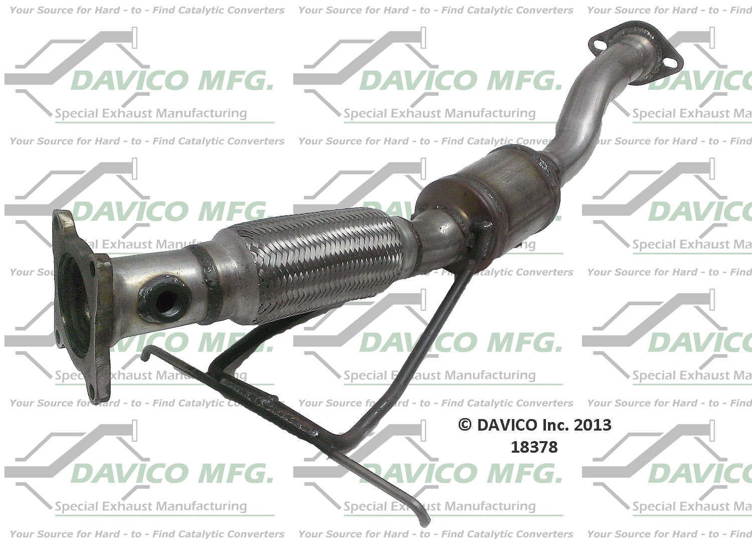 Davico Mfg 18378 Direct-Fit Catalytic Converter