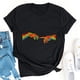 thumbnail image 2 of Camiseta holgada de manga corta con estampado de mueca retro para hombre y mujer Pompotops hfajkhk139377, 2 of 7