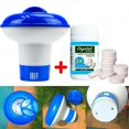 thumbnail image 1 of 100 Pcs Comprimés de Nettoyage de Piscine & Distributeur de Chlore Flottant pour Spa Ensemble Chimique, 1 of 5