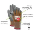 thumbnail image 3 of Magid®: D-ROC® DX+ Technology® Gauge Polyurethane Palm Coated Coreless Touchscreen Gloves - Medium / 8, 3 of 6