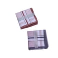 thumbnail image 3 of stanreset 12 Pieces Plaid Handkerchiefs Classic Pocket Hanky Towel Random Color, 3 of 6